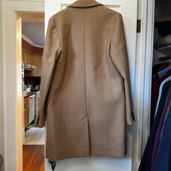 APC Wool Blend Camel Coat Size M - Picture 4 of 5